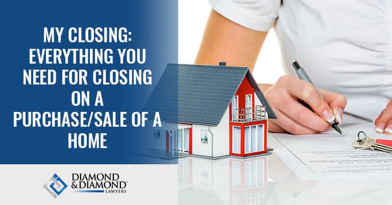 My Closing Everything You Need For Closing On A Purchase Sale Of A Home