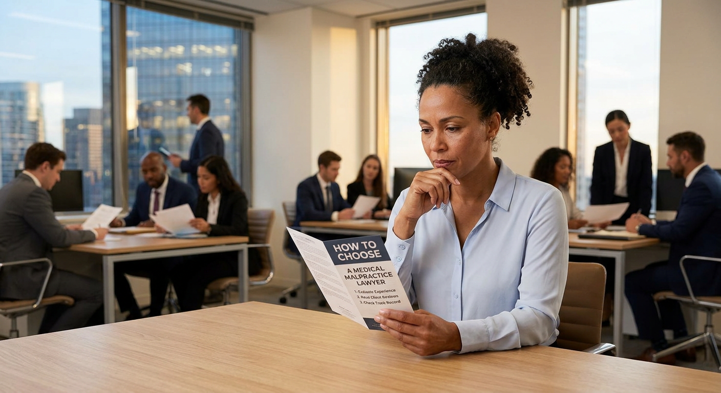 How to Choose a Medical Malpractice Lawyer