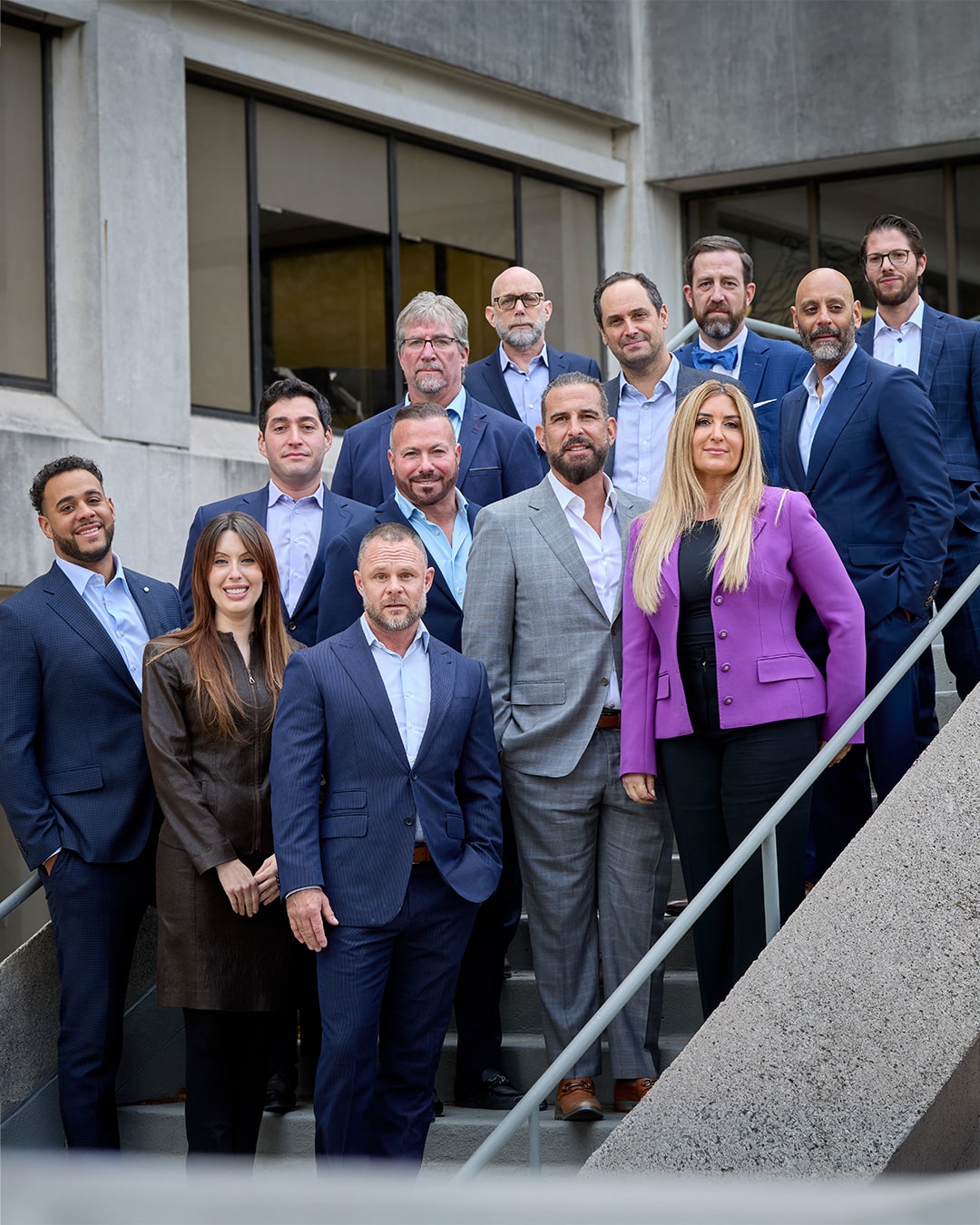 Diamond and Diamond team members in the office