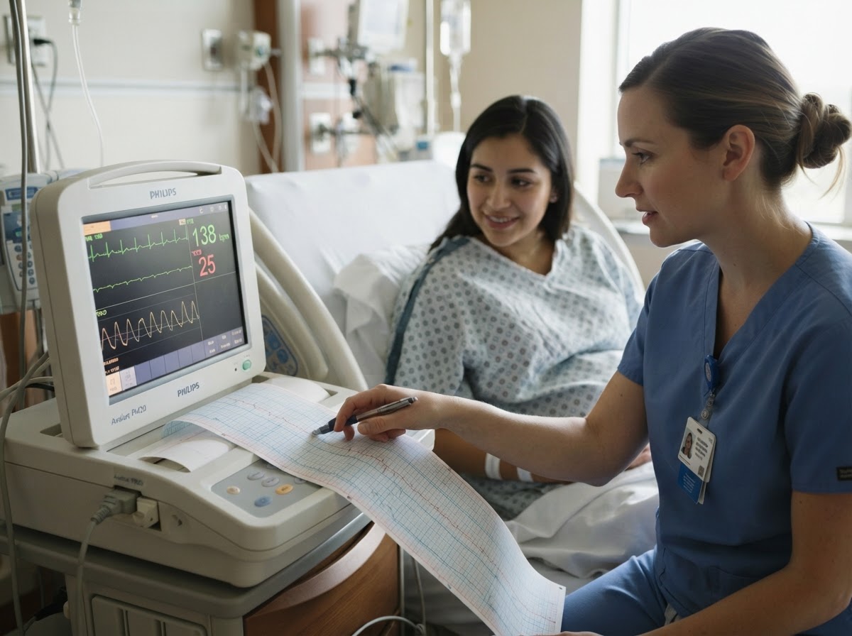 Fetal monitoring during labour