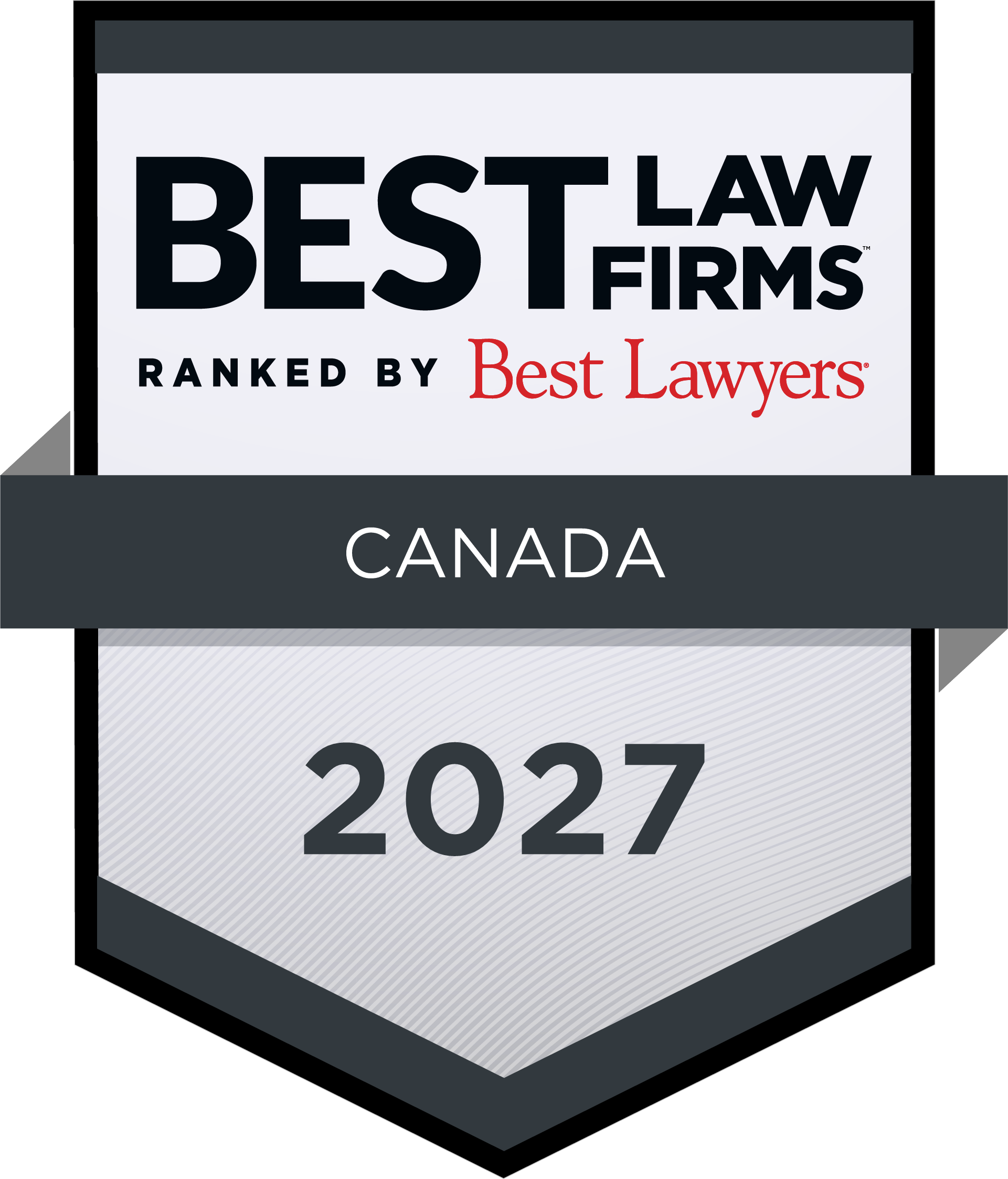 Best Law Firms Canada 2027 badge