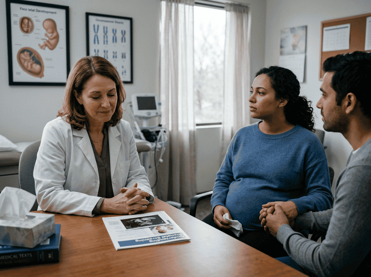Limits of prenatal screening tests